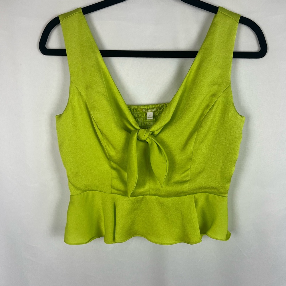 Lime Green Sleeveless Top